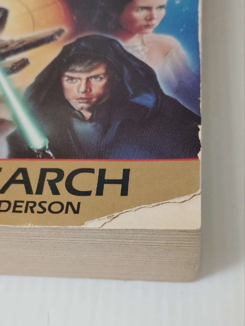 8 For $8 Star Wars Jedi Search Paperback – Red Logo, Gold/Cream Cover Art